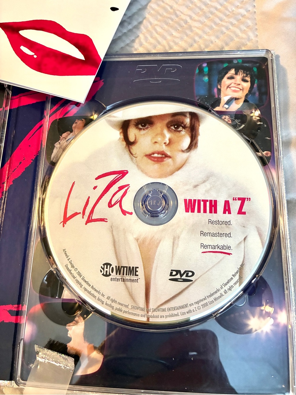 Liza With A "Z" Collector's Edition DVD Holographic Pink & Black Cover 2005 NEW - Picture 4 of 7